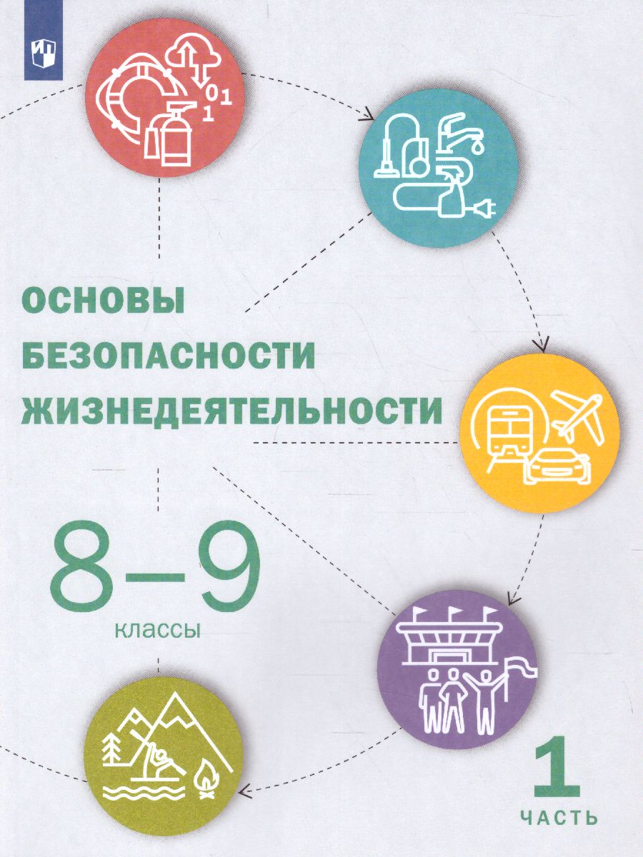 Основы безопасности жизнедеятельности 8-9 классы. Учебник в 2-х частях.  Часть 1 - Межрегиональный Центр «Глобус»