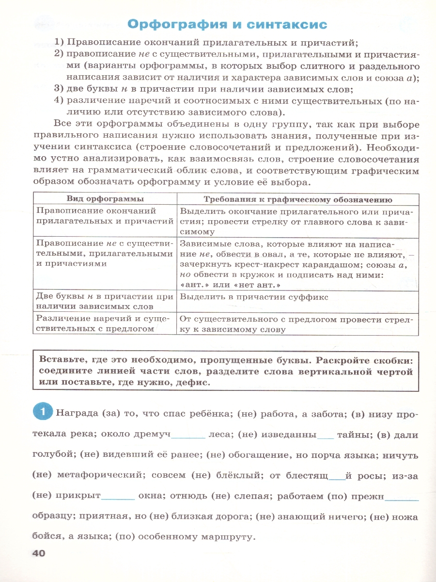 Тренажёр по Русскому языку 9 класс. Орфография. ФГОС - Межрегиональный  Центр «Глобус»