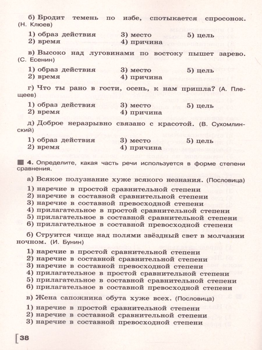 Русский язык 7 класс. Тематические тесты к учебнику М.Т. Баранова. ФГОС -  Межрегиональный Центр «Глобус»