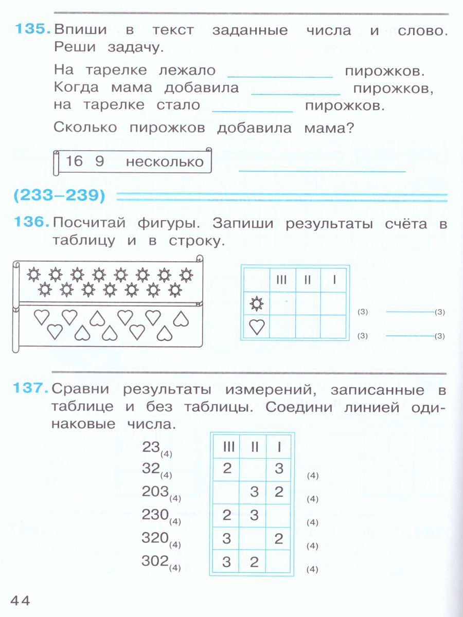 Математика 2 класс. Рабочая тетрадь №1 к учебнику В.В. Давыдова. ФГОС -  Межрегиональный Центр «Глобус»