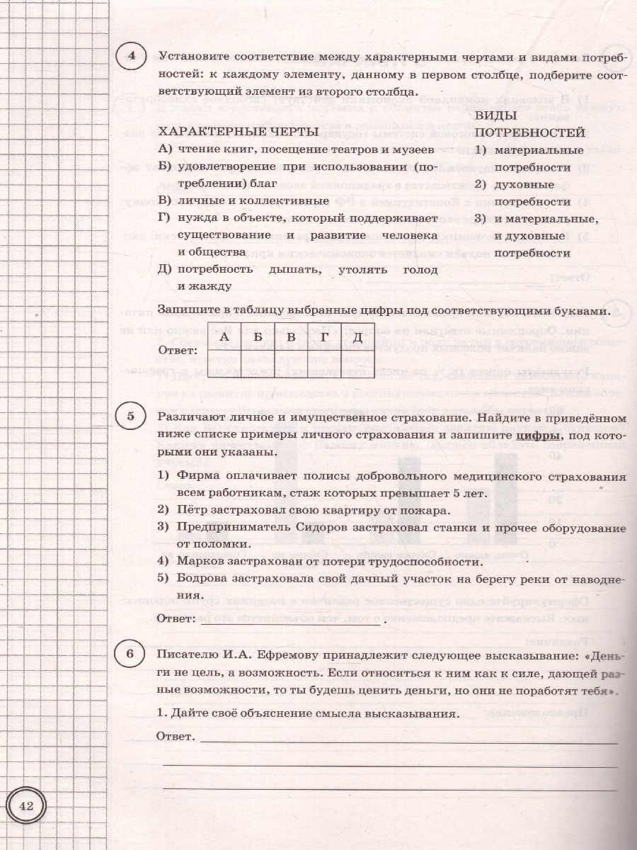 ВПР Обществознание 8 класс. 10 вариантов ФИОКО СТАТГРАД ТЗ. ФГОС -  Межрегиональный Центр «Глобус»