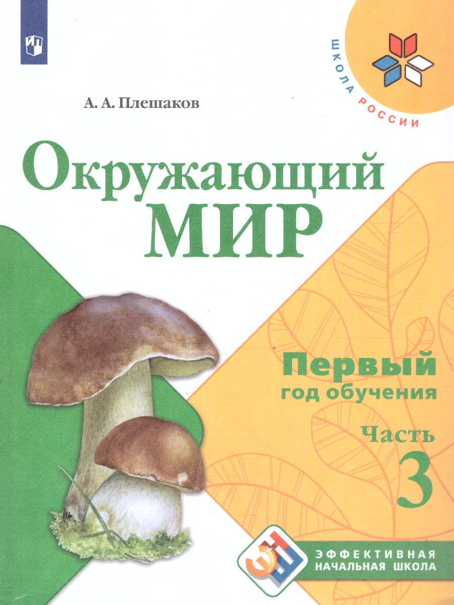 Окружающий мир. Первый год обучения. В 3-х частях. Часть 3. УМК 