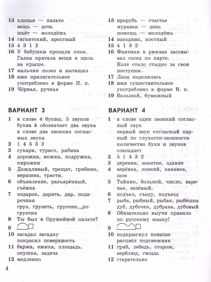 ВСОКО. Русский язык 3 класс. Типовые задания. 10 вариантов. ФГОС -  Межрегиональный Центр «Глобус»