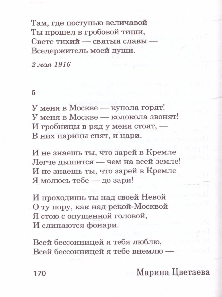 Мне нравится, что Вы больны не мной. Цветаева М.И. /ВеликаяПоэзия -  Межрегиональный Центр «Глобус»