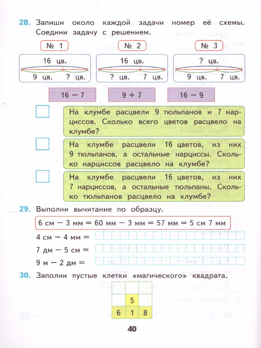 Математика 2 класс. Рабочая тетрадь. Часть 1. ФГОС - Межрегиональный Центр  «Глобус»