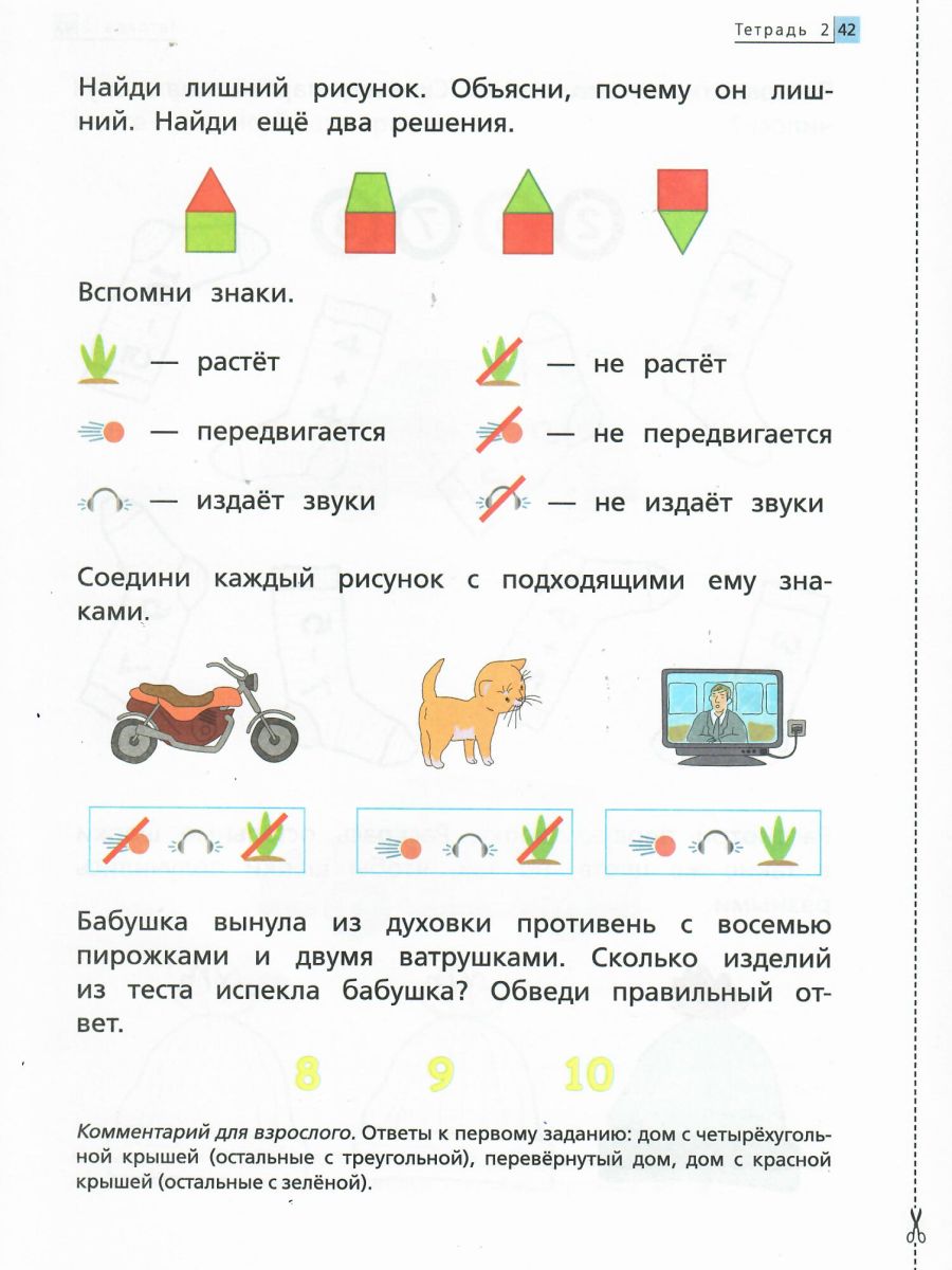 Математика до школы. Рабочая тетрадь для детей 5–6 лет. В 2-х частях. Часть  2 - Межрегиональный Центр «Глобус»