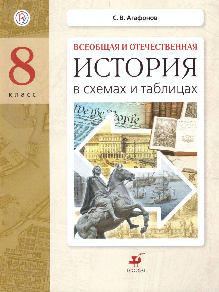 История в схемах и таблицах 8 класс. Дидактические материалы -  Межрегиональный Центр «Глобус»