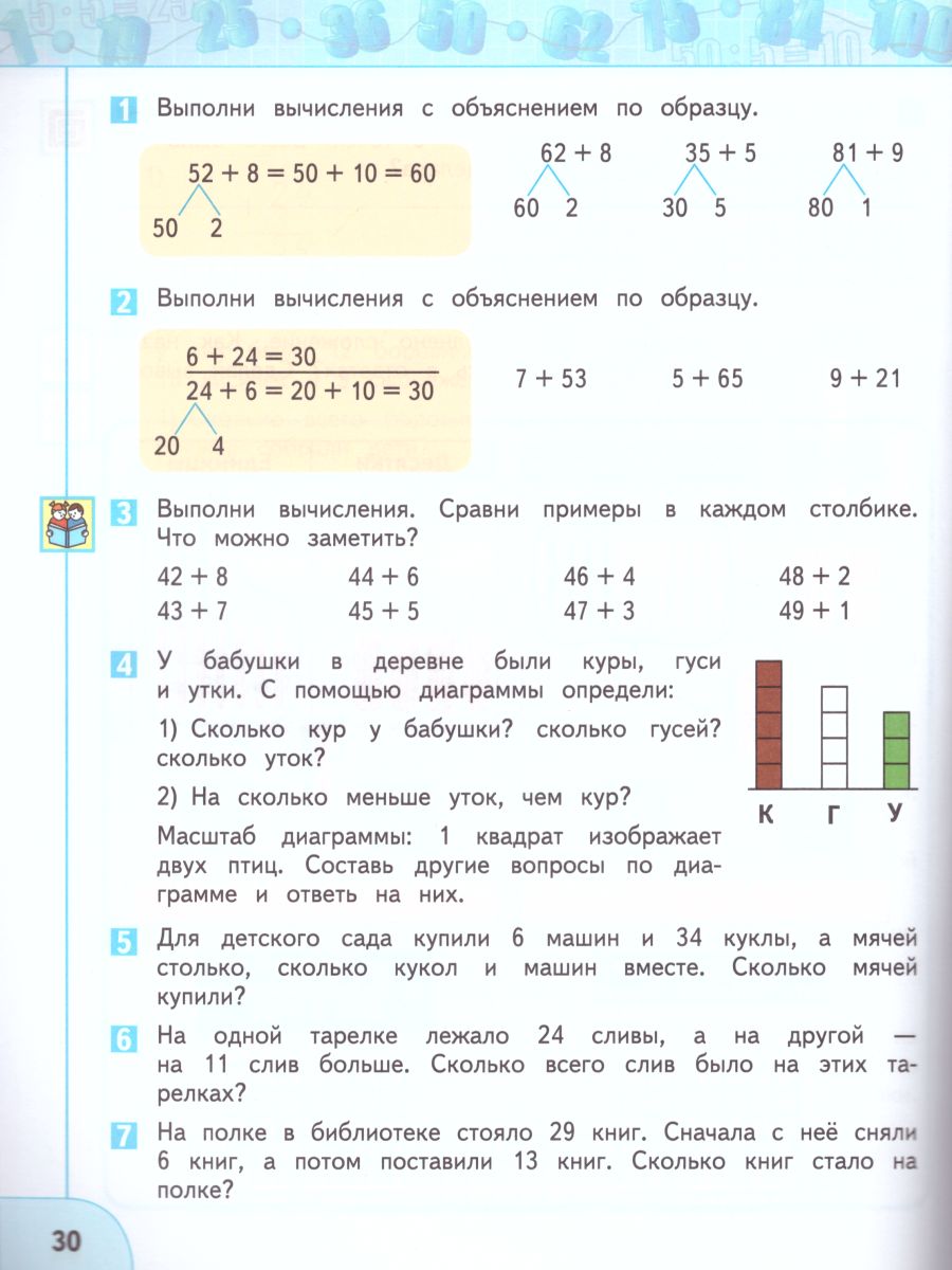 Математика 2 класс. Учебник. В 2-х частях. Часть 2. ФГОС. УМК 