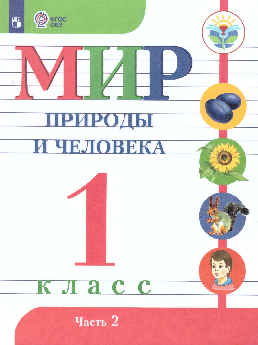 Мир природы и человека 1 класс. Учебник в 2-х частях. Часть 2 (для  обучающихся с интеллектуальными нарушениями) - Межрегиональный Центр  «Глобус»