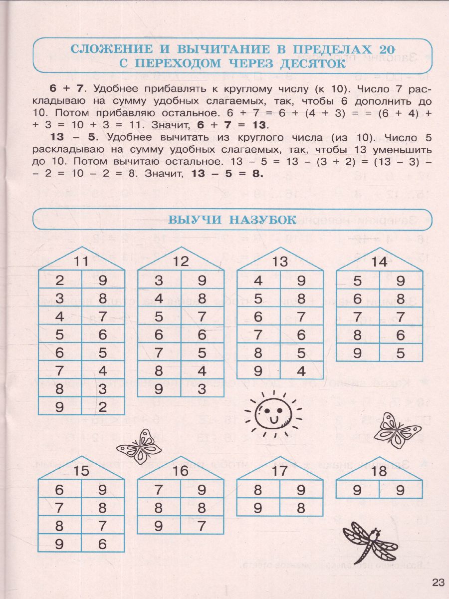 Счёт в пределах 20. Тренажер по математике 1 класс /ТренажерНачШк -  Межрегиональный Центр «Глобус»