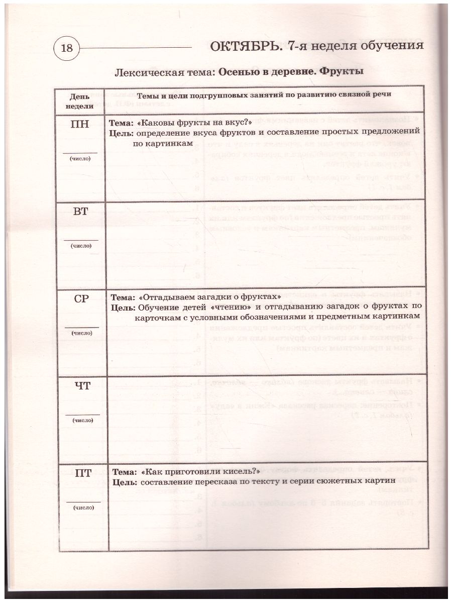 Развиваем связную речь у детей 4-5 лет с ОНР. Планирование работы логопеда  в средней группе - Межрегиональный Центр «Глобус»