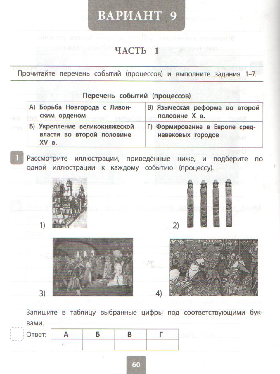 Конспект для подготовки к ВПР по истории 6 класс. ВПР по теме семья 6 класс.