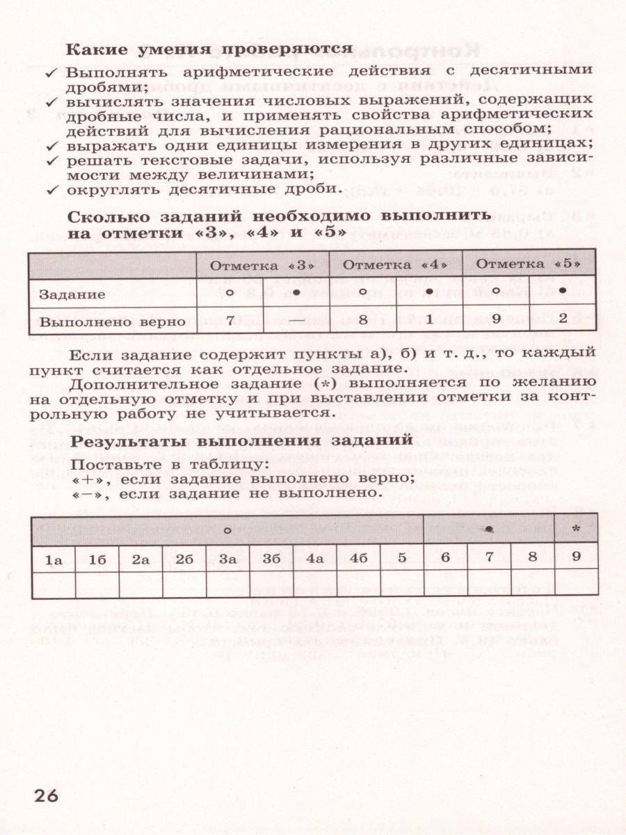 Математика 6 класс. Контрольные работы к учебнику Дорофеева. ФГОС -  Межрегиональный Центр «Глобус»