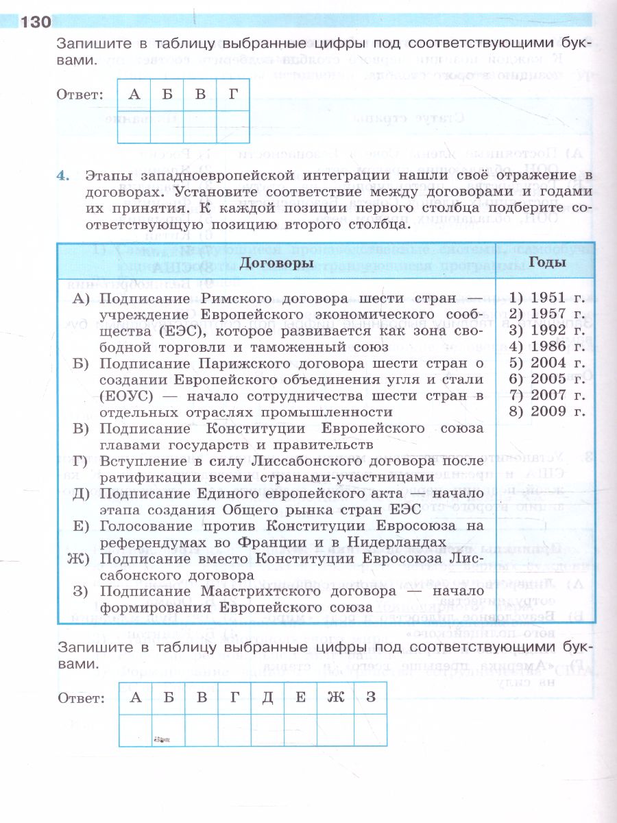 История. Всеобщая история. Новейшая история 10 класс. Рабочая тетрадь -  Межрегиональный Центр «Глобус»