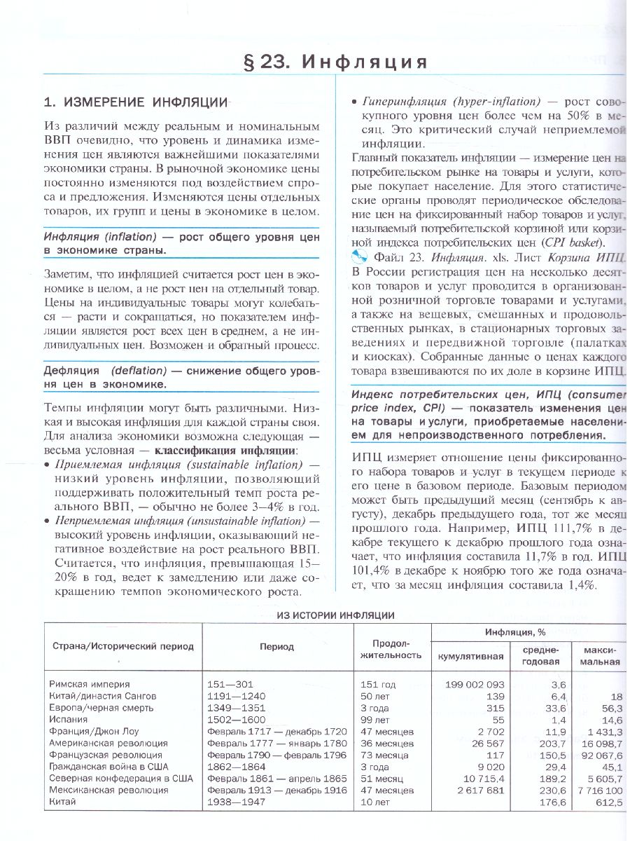 Экономика 10-11 класс. Учебник (углубленный уровень) - Межрегиональный  Центр «Глобус»